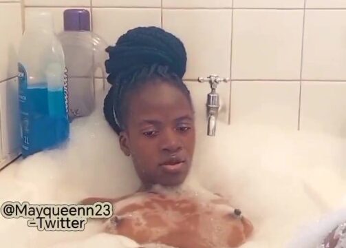 Patricia May Taking a Shower Naked playing With Herself Video